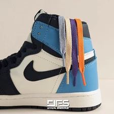 2 FOR 1 Premium Flat Shoe Laces Replacement for Jordans Sneaker AF1 Force Dunks