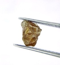 0.89TCW YELLOWISH GRAY SPARKLING COLOR NATURAL SHAPE AFRICAN LOOSE ROUGH DIAMOND