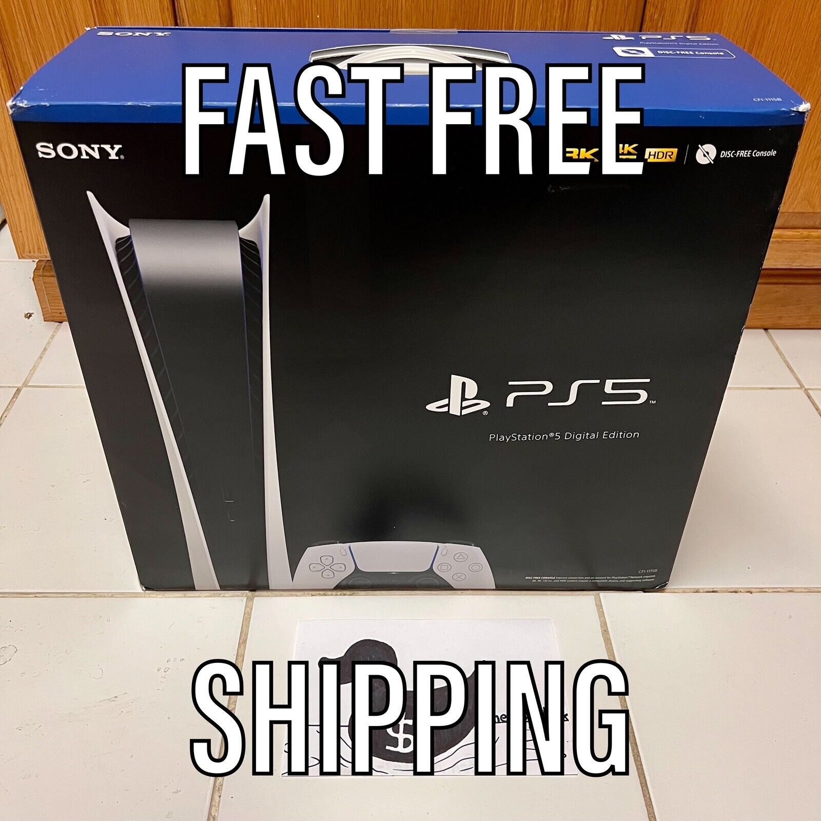 ✓ NEW SEALED Playstation (PS 5) Digital Edition Console System