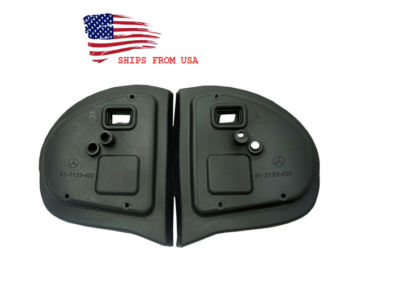 Chrome4urAuto Exterior Mirror Rubber Gasket Seals For Mercedes W211 W203 – Left & Right