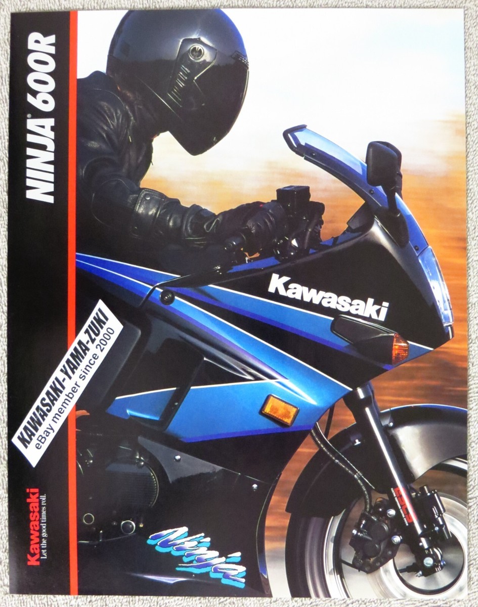 パンフレット ムトケシ パンフレット ムトケシ 1992 Kawasaki Ninja ZX-6 Motorcycle