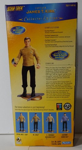 Star Trek TOS NTG DS9 9” Figuras Picard Kirk Sulu Spock Cisko Crusher Nueva Selección - Imagen 34 de 68