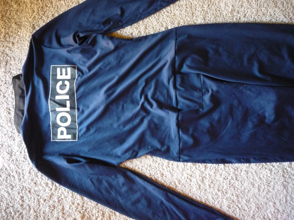 MARDI GRAS полиции комбинезон костюм взрослых MED косплей - Изображение 4 из 4