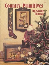 Country Primitives HOLIDAY DECORATIVE PAINTING Projects Craft Book