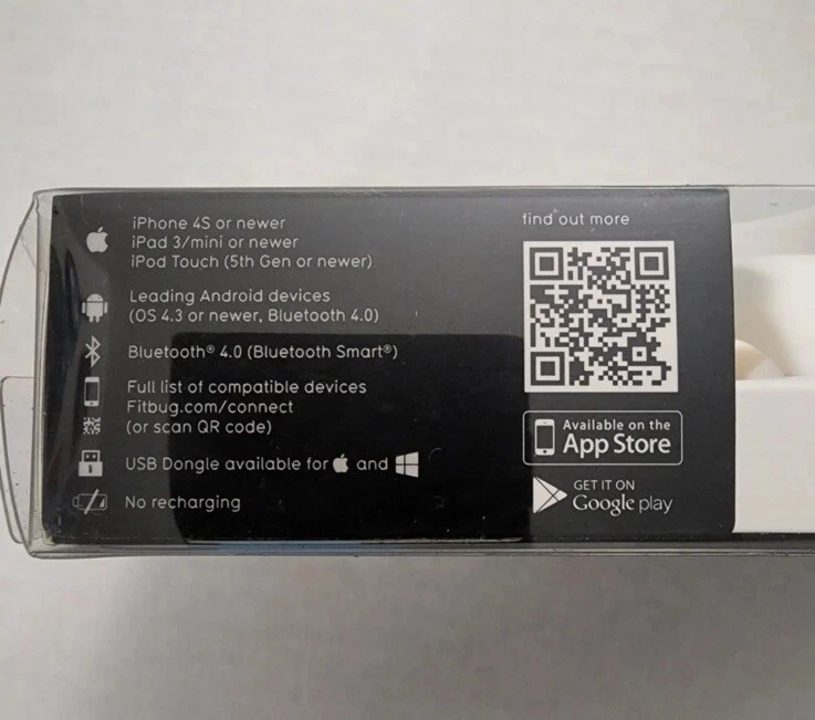 Orb By Fitbug Track Movement + Sleep New In Box - White - Image 3 of 4