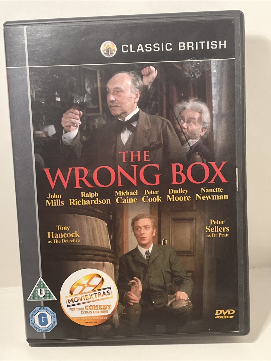 The Wrong Box 1966 Classic British DVD Michael Caine Dudley The Wrong Box 1966 Classic British DVD Michael Caine Dudley
