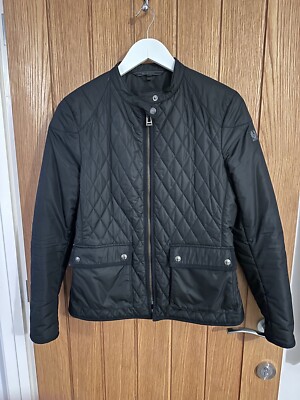 Quilted Jacket Belstaff Slope BELSTAFF JACKET WOMENS Black M Belt