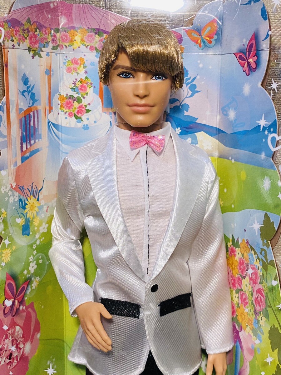 Barbie Doll FAIRYTALE MAGIC Ken 2011 Wedding Groom Mattel