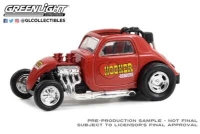 Greenlight 1/64 läuft auf leer Topo Fuel Altered Hooker Headers 41160-E