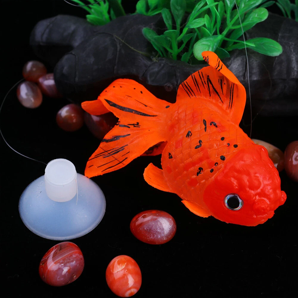 fake fish for fish tank Fish Goldfish Toys Swimming Fish Decoration