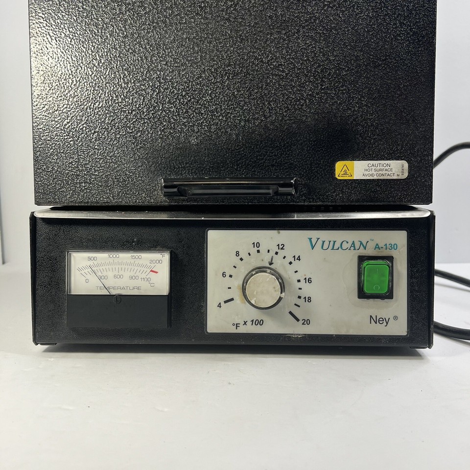 Degussa Ney Vulcan A130 Burnout Oven Furnace Dental Lab or Jewelers