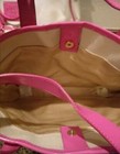 Victoria's Secret Carry On Luggage Tote Handbag Purse Pink Gold Tan Zipper NWT — photo 9