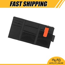 One Car Sun Visor Organizer Storage Pocket Pouch Bag For Pen Cd Card Universal