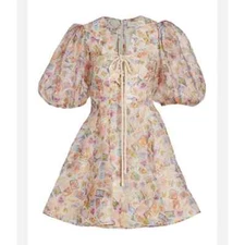 Zimmermann High Tide Lace Up Dress