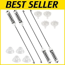 Premium Washer Suspension Rod Kit for Kenmore & Whirlpool - Reduce Noise & Vi...