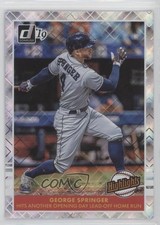 2019 Panini Donruss Highlights Diamond George Springer #H6 0iz5