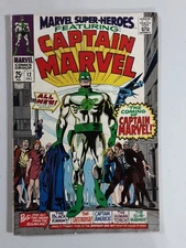Marvel Super-Heroes #12 (Marvel Comics December 1967) Captain Marvel Fine 