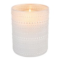 Windlicht Nelle Weiß 12,5 Cm Kerzenhalter Teelichthalter Vintage Deko Rund Edel
