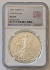 2026 SILVER EAGLE COIN $1 EARLY RELEASES AMERICA 250 NGC MS70 SKU 8695561--098