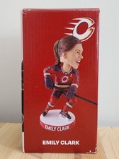 EMILY CLARK BOBBLEHEAD PWHL OTTAWA CHARGE LIMITED EDITION ONLY 6000 MADE
