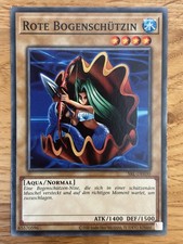 Yu-Gi-Oh Rote Bogenschützin SRL-DE030 Common Deutsch Spell Ruler Excellent