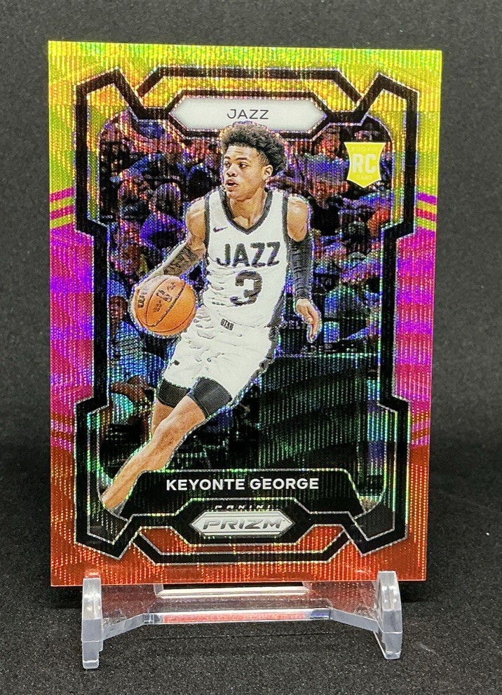 2023-24 Panini Prizm - Keyonte George #127 Multi Wave Prizm /88 (RC)