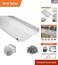 Aluminum Leaf Guards for Gutters - 5-Inch, Easy DIY Installation, 26 Pack