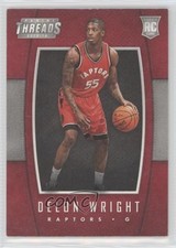 2015-16 Panini Threads Leather Rookies Delon Wright #235 0t2