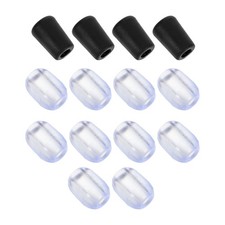 Sink Rack Feet Kitchen Bottom Protector Wire Shelf Replacement Plastic Clear