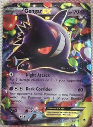 Gengar EX 34/119 Jumbo Oversized Promo Holo XY Phantom Forces