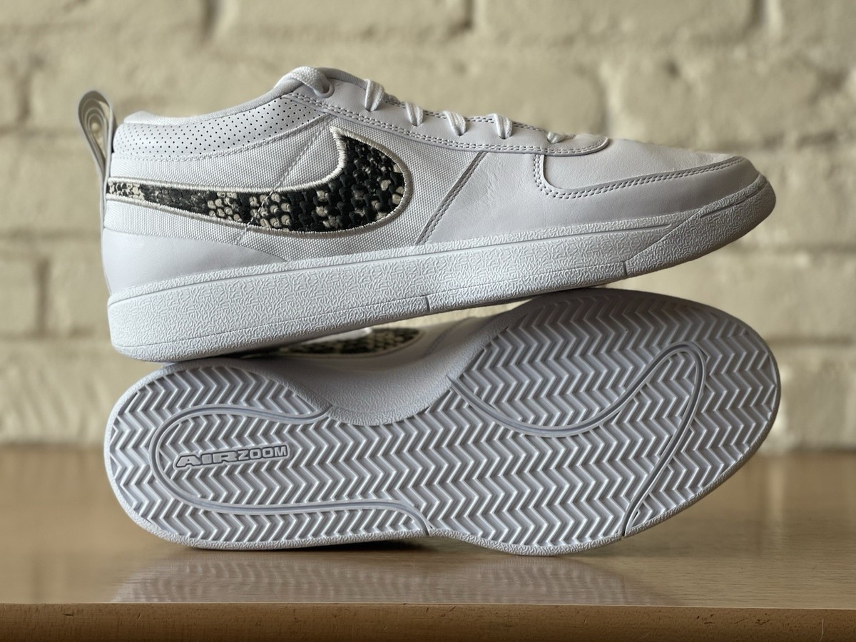 シューズ(男性用) Nike Book1 Rattlesnake Nike Book 1 'Rattlesnake' Men Size 12 Basketball White Light
