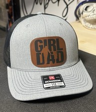   GIRL DAD  Richardson 112 Hat Heather Grey/black