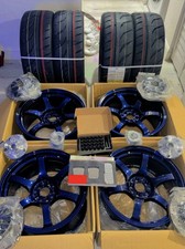Rays Gram Lights 57dr 18x9.5 38 5x100 Eternal Blue Set Of 4 Rays Gram Lights 57dr 18x9.5 38 5x100 Eternal Blue Set Of 4