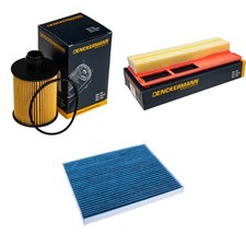 DENCKERMANN Inspektionspaket Filterset für Fiat Grande Punto 1.3 D Multijet