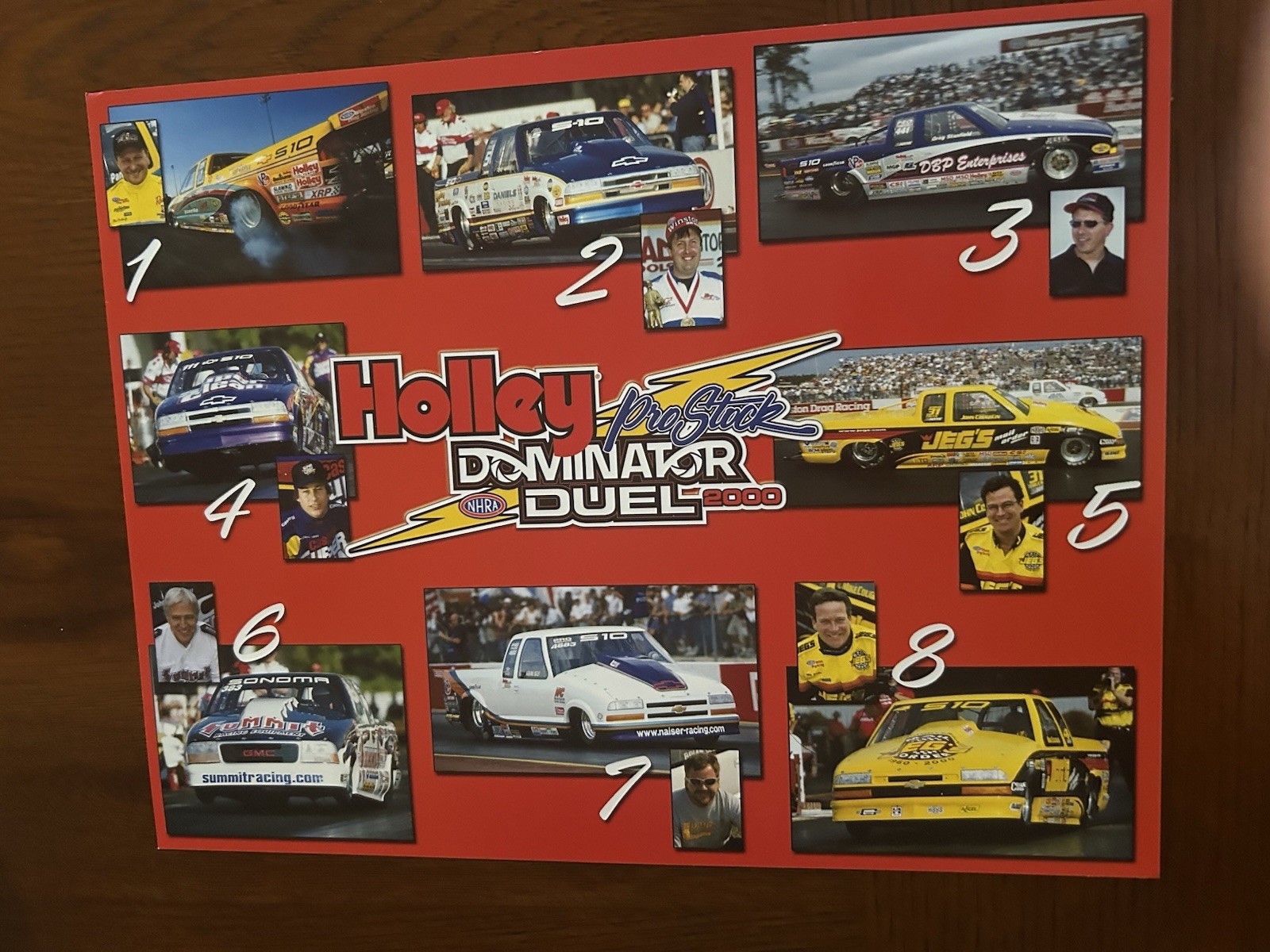 Rare !! Holley Pro Stock Truck Handout