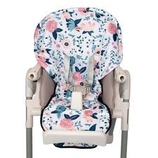 Baby High Chair Cover Waterproof Floral - Spill and Crumb Protection