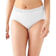 Bali Comfort Revolution Seamless Women's Cool Comfort Brief 803J Size 8-9, 12 Pk