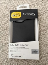 OtterBox Symmetry iPhone 14 Pro Max Case Black MagSafe Ultra Slim Cover  NEW