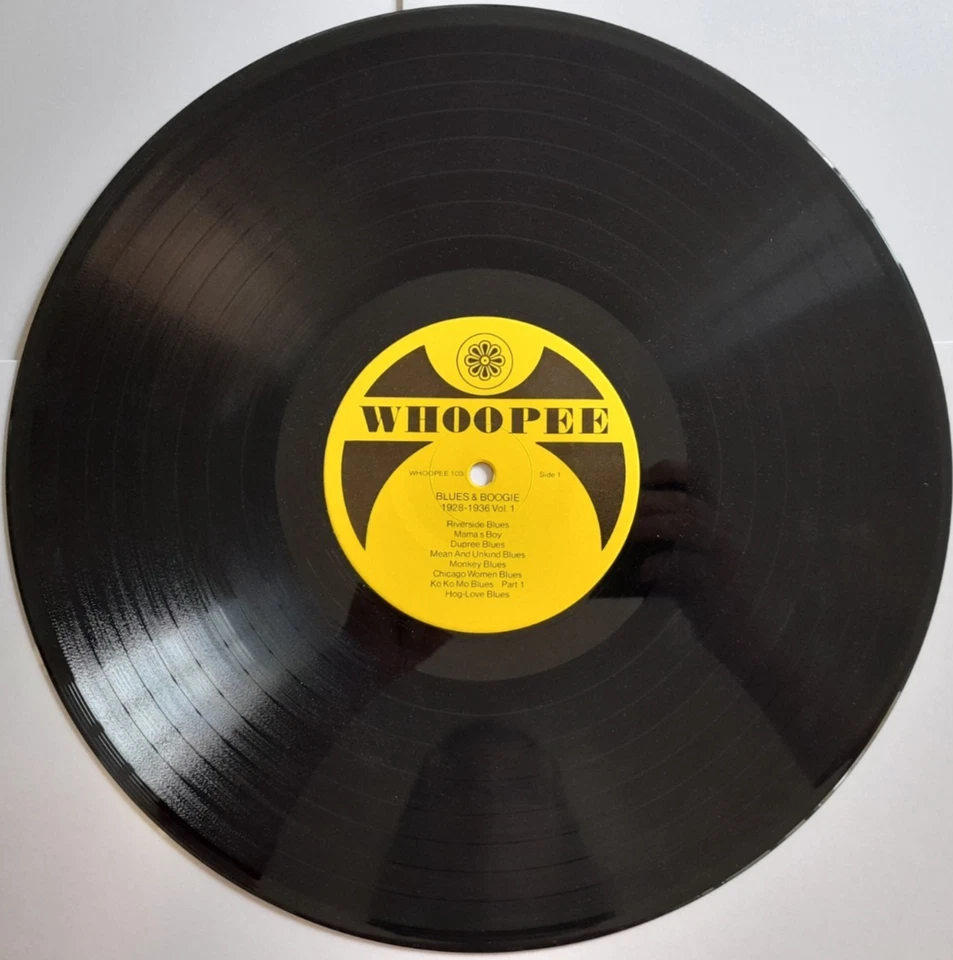 Blues & Boogie - Blues & Boogie 1928-1936 Vol.1 (Whoopee 103) Vinyl LP - Image 4 of 4