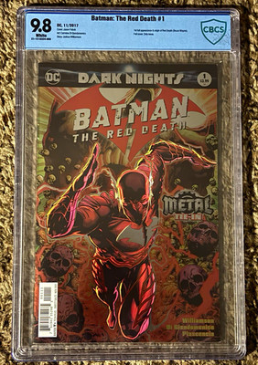 DC Comics Dark Nights: Metal Batman: The Red Death #1 CBCS 9.8 2017 Foil