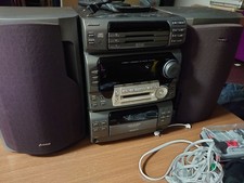 Victor JVC UX-Q10-W Micro Component CD Cassette Player Speaker System Japan