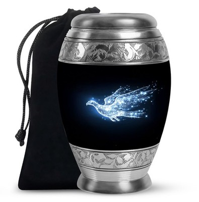 Eagle Flying Unique Burial Urn for Ashes Adult Male & Female, (10 Inch)