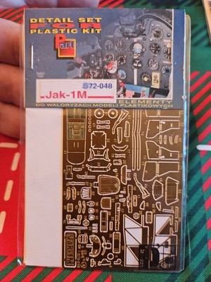 Part 1/72 Jakowlew Jak-1M (Yakovlev Yak-1M) detail set p/n S72-048
