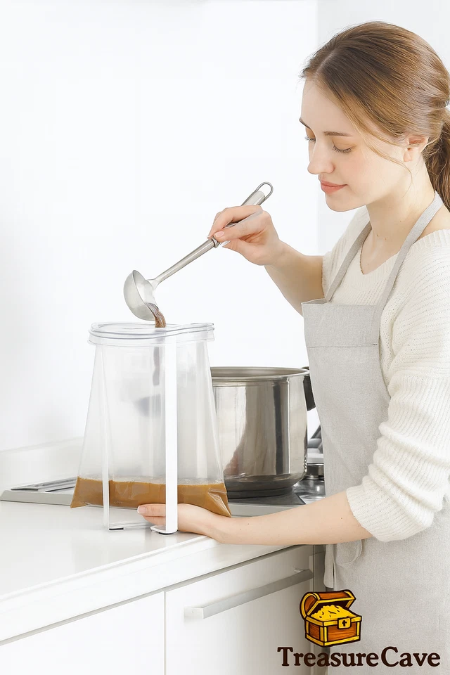 Soporte Multi Eco - Secador de botellas, soporte para bolsas y organizador de mostrador de cocina Foto 3 de 4