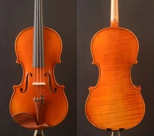 Strad model copy  3/4 Size! Best Model! A T20 Violin ,  Best tone,1pc back