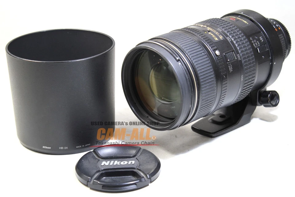 Objectif Nikon AF VR 80-400 mm F/4,5-5,6 D ED **Vendu en l'état** - Photo 1/4
