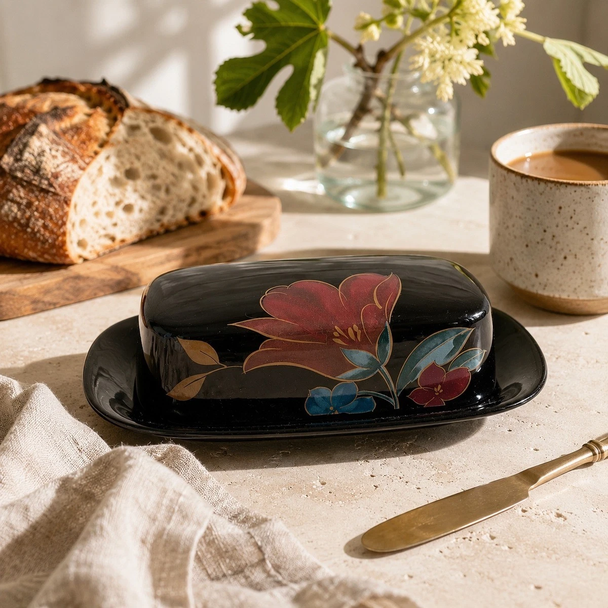 Black Mikasa Floral Dinnerware & Serveware for sale | eBay