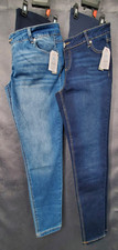 NWT - TIME AND TRU M 8/10 Maternity Skinny Jeans Medium  Dark Wash - Lot Of 2
