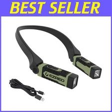 Comfortable Neck Light - Dual Switches, USB Rechargeable