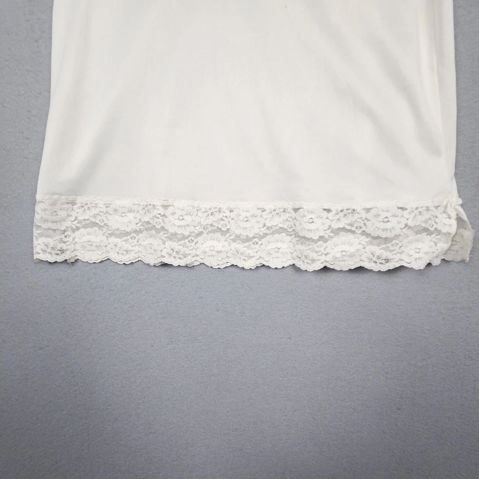 Medio Slip Vintage Maidenform Mujer Pequeño Confección Libre de Estáticas Encaje EE. UU. 41301 Foto 3 de 4